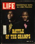 1971 (March 5th) Backstage with Ali and Frazier Life Magazine - Battle of the Champs
