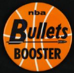 1971 Baltimore Bullets Booster 3” Pinback Button 