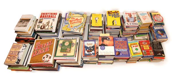 1939-2000 Baseball Books and Baseball Card Collection Signed Cal Ripken Book (Lot 6000+)