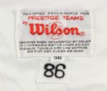 1984 (#52) & 1986 (#38) Boston Red Sox Spring Training Home Game Worn Jersey w Pants (1989) Lot of 3