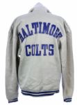 1970s Baltimore Colts Side Line Jacket W/ Hood