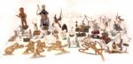 1970s-2000s Glass Baseball Paperweights, Pewter Baseball Figurines, Brass Wall Hangings (lot of 70)