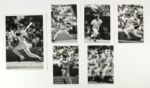 1990s Original Photo Collection (6) Yount (11x14) Sandberg/Maddux/Clark/Glavine/Jones (8x10)