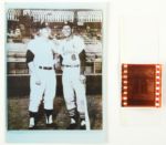 1950s Stan Musial St. Louis Cardinals Mickey Mantle New York Yankees Original Negative