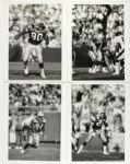 1992 Brett Favre (rookie) Sterling Sharpie Tony Bennett, Chuck Cecil Green Bay Packers (11”x14”) B&W 