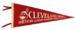 1954 Cleveland Indians American League Champions World Series 29” Pennant