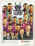 1996-97 Milwaukee Bucks Print Yellow Pages George Pollard Team Promotional 18”x24” Poster