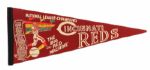 1961 Cincinnati Reds National League Champions “The Big Red Machine” Multi Color & Roster 29”