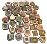 1990s (Lot of 65) Miniture Baseball Stadiums w/ Light Up Yankee Stadium.