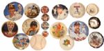 1980s-1990s Baseball Collectors Plates 4-10 (Lot of 32)