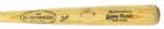 1996-2001 Jeromy Burnitz Milwaukee Brewers Diamond Hard Game Used Bat (MEARS LOA)