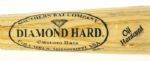 1996-2001 Jeromy Burnitz Milwaukee Brewers Diamond Hard Game Used Bat (MEARS LOA)