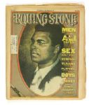 1976 Muhammad Ali Rolling Stones Magazine (mailing label)