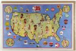 1980 NBA 35th Anniversary Sports Calendar Inc. 24”x36” Poster