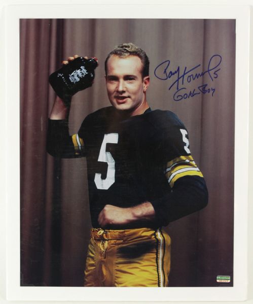 1960s early Paul Hornung Green Bay Packers Dutchland Dairies 16x20 Color Promotional Photo – Taken From Original Negative (JSA)