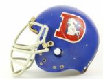 1982-92 Denver Broncos #55 Riddell Game Worn Helmet (MEARS LOA)