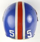 1982-92 Denver Broncos #55 Riddell Game Worn Helmet (MEARS LOA)