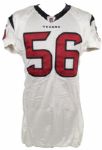2009 Brian Cushing Houston Texans Game Worn Jersey - Rookie Season (MEARS LOA) *JSA*