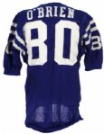 1970-72 Jim O’Brien Baltimore Colts Game Worn Home Jersey (Super Bowl Era) MEARS A9