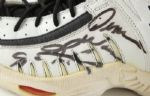 1997 World Championship Season Dennis Rodman Final Season w/ Chicago Bulls Game Worn Autographed Shoes (PSA/DNA  - MEARS  LOA)