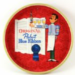 1960s Milwaukee Pabst Blue Ribbon 13” Diameter Serving Tray