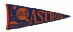 1964-65 Rare Houston Colts / Astros Double Sided 29” Full Size Pennant