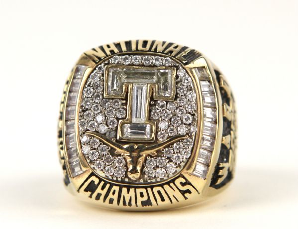 2005 Texas National Championship NCAA Baseball Championship Ring (Ward, Former Staff Member)