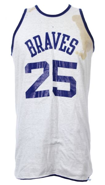 1970-75 circa Buffalo Braves ABA Game Worn Practice Jersey