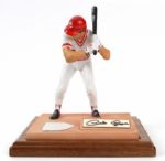 1985 Pete Rose Cincinnati Reds Gartland Autographed Figurine