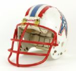 1990-92 circa Doug Smith Houston Oilers Riddell Game Worn Helmet (MEARS LOA)