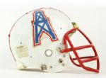 1990-92 circa Doug Smith Houston Oilers Riddell Game Worn Helmet (MEARS LOA)