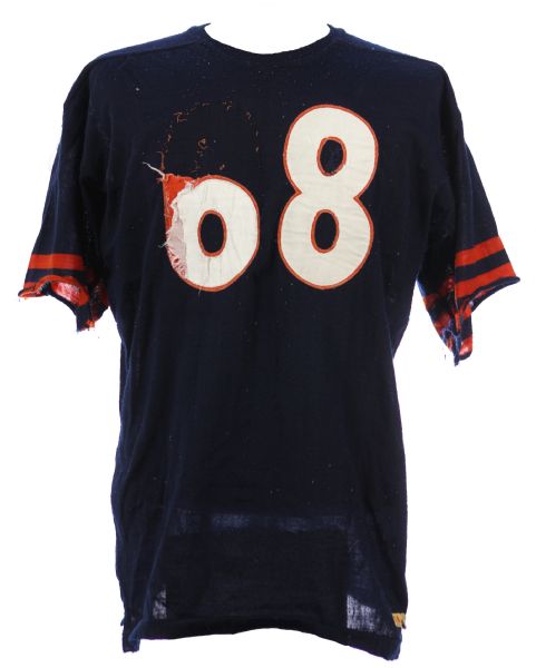 1951-53 Gerald Stautberg / John Badaczweski Chicago Bears Home Game Worn Jersey (MEARS)