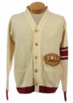 1920s Spalding East Football Basketball Baseball Letterman Sweater