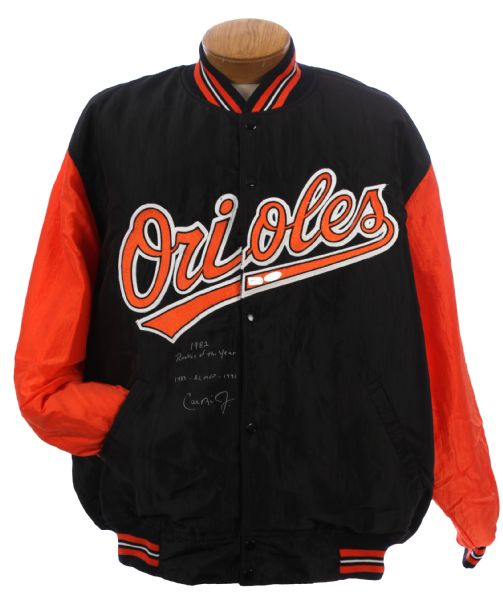 1997 Cal Ripken Jr. Baltimore Orioles Autographed Game Worn Jacket (MEARS / JSA)