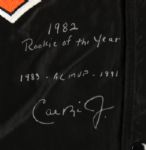1997 Cal Ripken Jr. Baltimore Orioles Autographed Game Worn Jacket (MEARS / JSA)