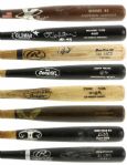 1993-2014 Baseball Super Star Game Used Bat Lot (8) MEARS LOA