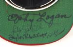 1990s Milwaukee Braves Milwaukee Braves Signed Roman Pro Cap (4)