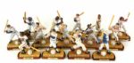 1993-94 Legendary Hitters Ceramic Figurine Collection (Lot of 14)