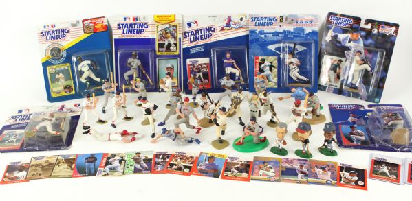 1990-Present Baseball Collection: Starting Lineups w/ Cards (Lot of 47)