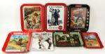 1980-Present Baseball Memoribilia Lot - Metal Trays, Collectors Plaques, Photo-Displays