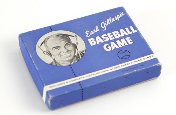 1961 Earl Gillespie Milwaukee Braves Baseball Game w/ Original Box