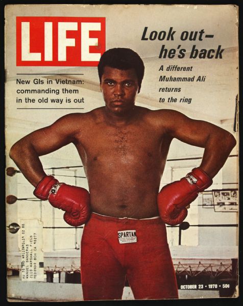 1970 (October 23rd) Muhammad Ali Life Magazine