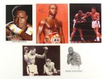 1980s-2000s Boxing Signed Photo Collection - Lot of 5 w/ Kid Gavilan, Ernie Shavers, Lamon Brewster, James Toney & Doug Jones (JSA)