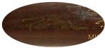 2005 Pat Borders Milwaukee Brewers Signed Louisville Slugger Professional Model Spring Training Game Used Bat (MEARS LOA)