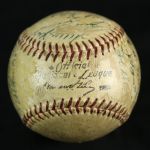 1962 San Francisco Giants Team Signed ONL Giles Baseball w/ 19 Signatures Including Willie Mays, Willie McCovey, Gaylord Perry & More (JSA)