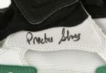 1995 Reggie White Green Bay Packers Signed Practice Worn Turf Shoes (MEARS LOA/JSA)