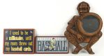 1970's-90's Baseball Framed Memorabilia Collection - Lot of 16 w/ Babe Ruth, Lou Gehrig & More