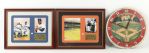 1970's-90's Baseball Framed Memorabilia Collection - Lot of 16 w/ Babe Ruth, Lou Gehrig & More