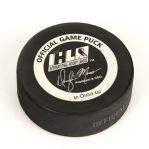 1998-2001 Milwaukee Admirals International Hockey League Game Used Puck (MEARS LOA)