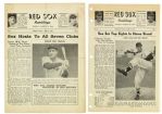 1946-47 Red Sox Ramblings Collection - Lot of 2
